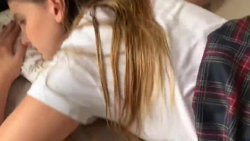 Megfigyeltem a mostoha húgocskám sunáját mialatt szunyált aztán jól meg is töcsköltem azt Thumb