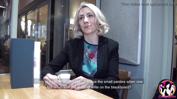 A kívánnivaló milf tanár néni letesztelte milyen egy jókora színesbőrű pöcsű csávóval Thumb